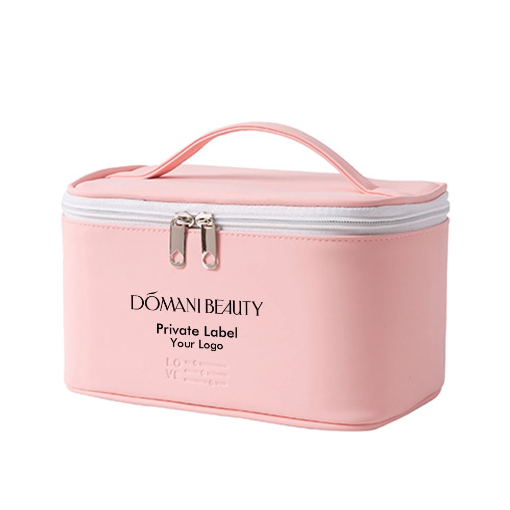 Bolsa de almacenamiento portátil de gran capacidad en 5 colores, bolsa de cosméticos impermeable