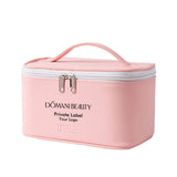 Bolsa de almacenamiento portátil de gran capacidad en 5 colores, bolsa de cosméticos impermeable