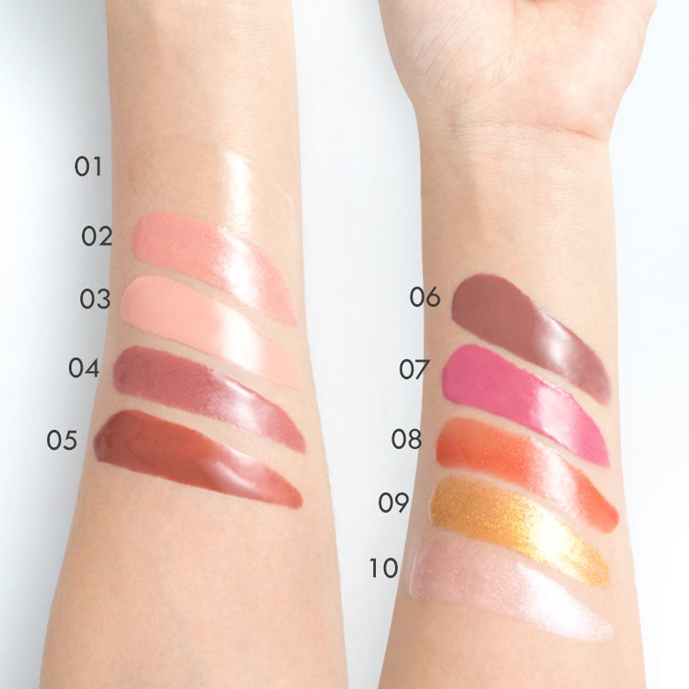 10 Colors Tube Moisturizing Lip Gloss