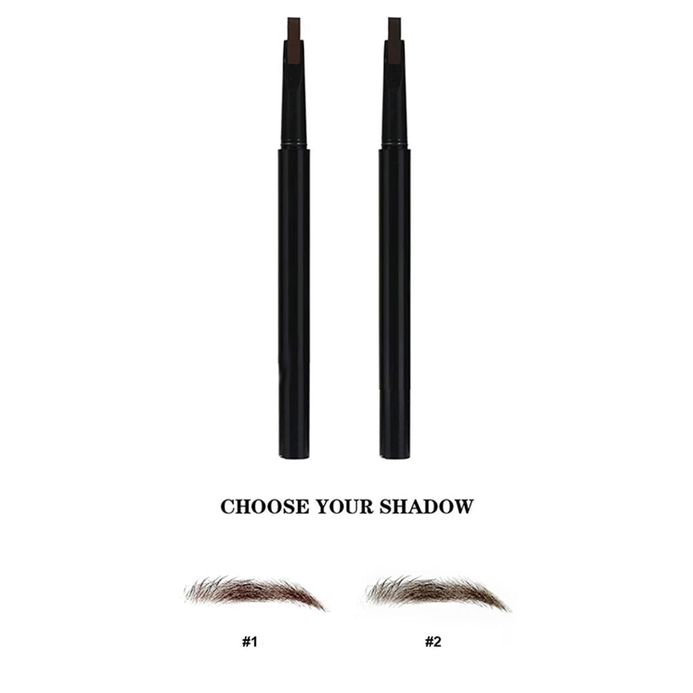 2 Colors Waterproof Hard Core Eyebrow Pencil