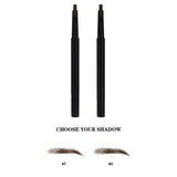 2 Colors Waterproof Hard Core Eyebrow Pencil