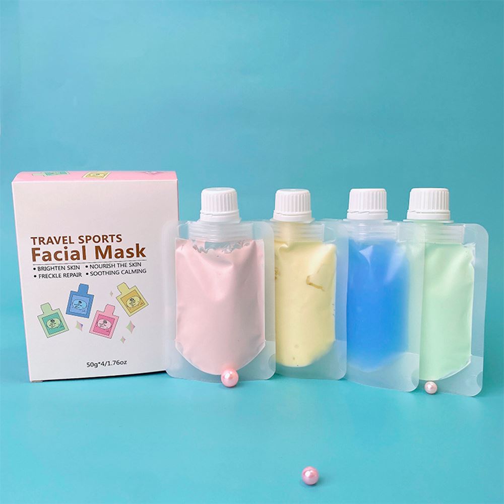 Mascarilla facial de barro 4 en 1