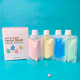 Mascarilla facial de barro 4 en 1