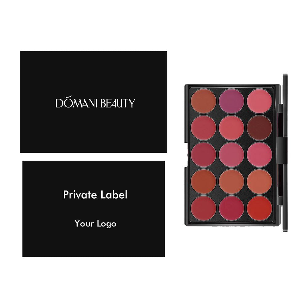 15 Color Lipstick Palette