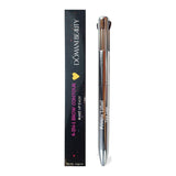 4-IN-1 BROW CONTOUR /Black/Dark brown/Medium brown/Soft brown