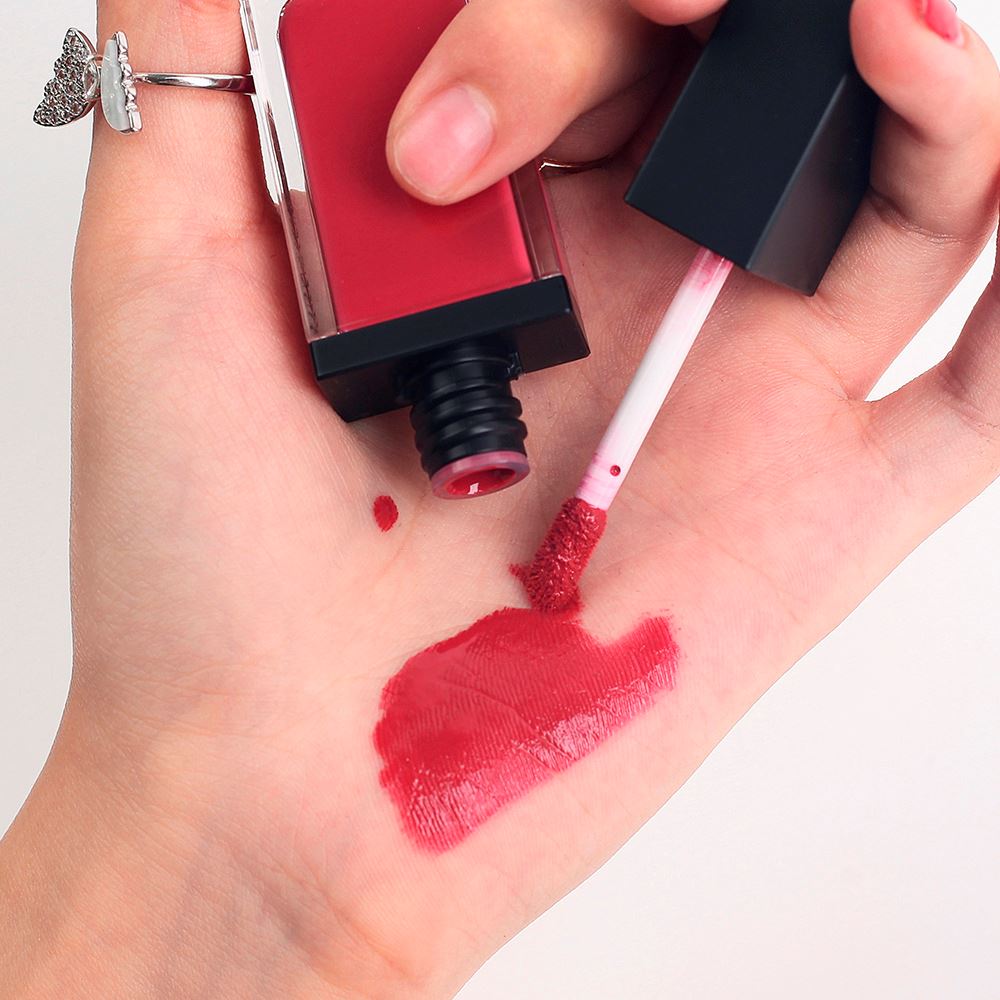 7 Colors Black Cover Square Bottle Liquid Blush