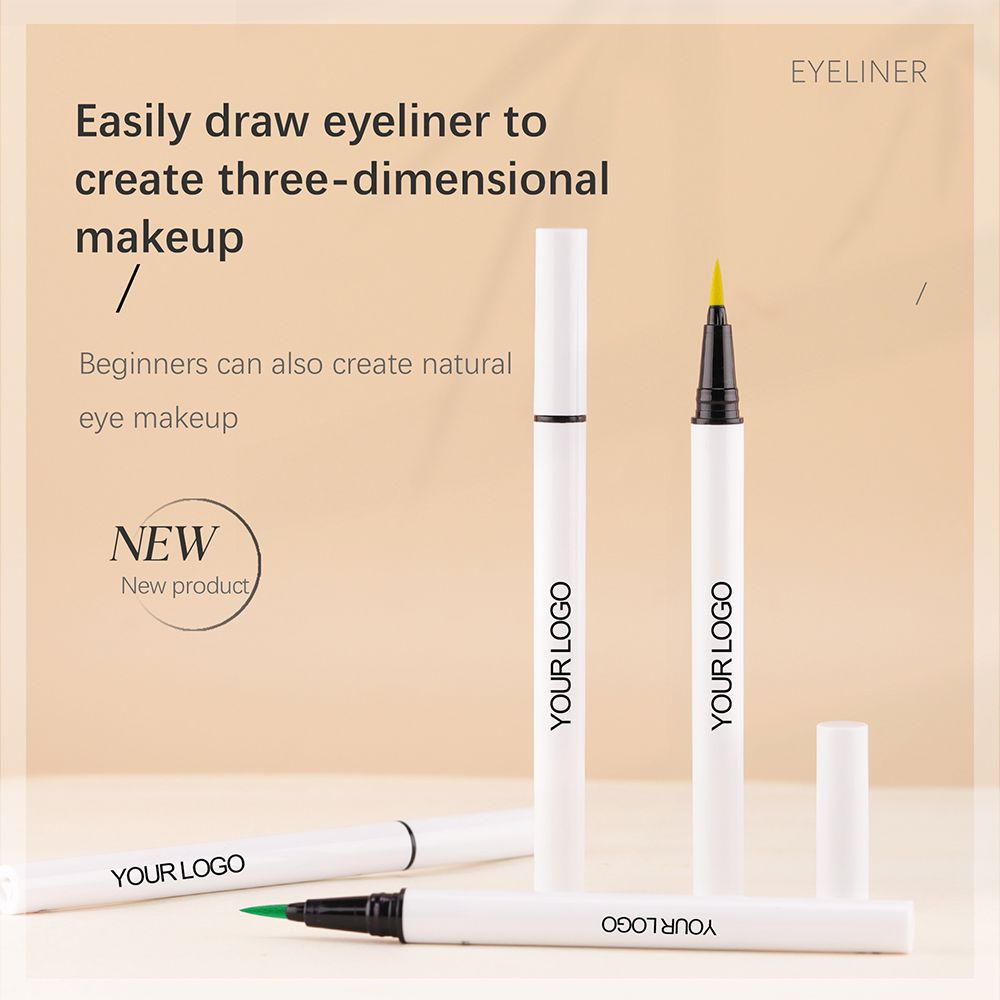 6 Colors Waterproof And Sweat-proof Liquid Eyeliner