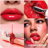 8 Colors Aluminum Alloy Head Moisturizing Lip Gloss