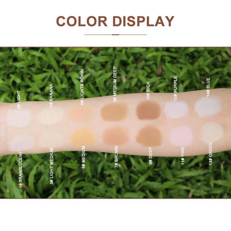 14 Color Highlighting Loose Powder/Setting Powder