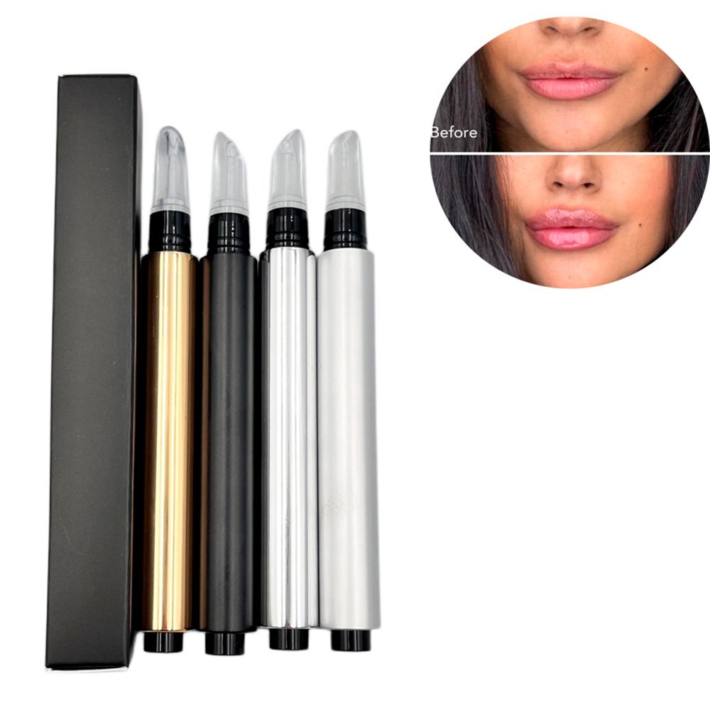 4 Metal Tube Press-type Moisturizing Lip Oil