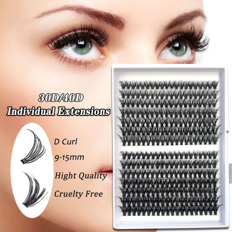 30d/40d/DIY False Eyelashes/Soft/Thick/Curly
