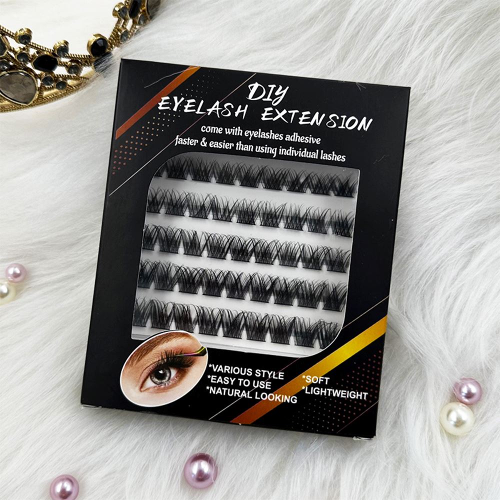 DIY Eyelash Set Curly Ultra Soft Single Cluster Eyelashes
