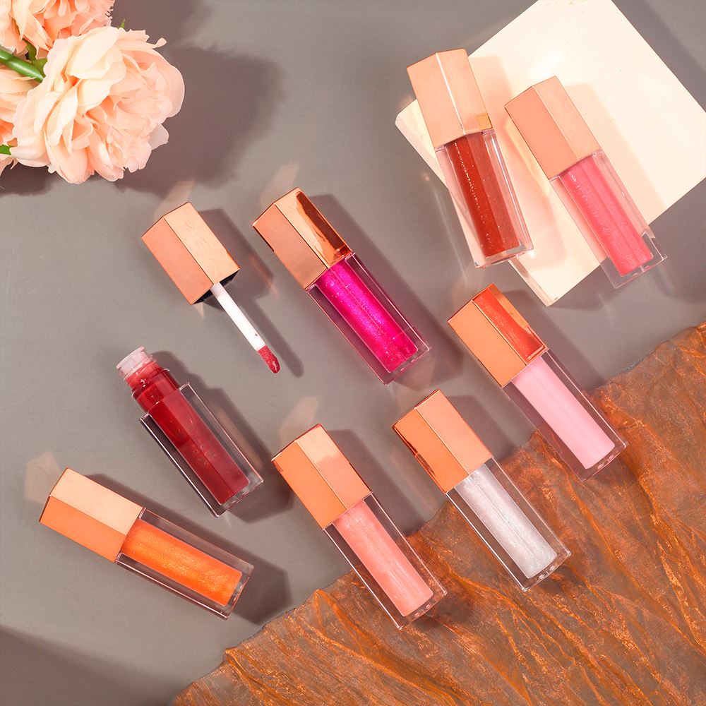 8 Colors Fruity Water Glass Lip Gloss