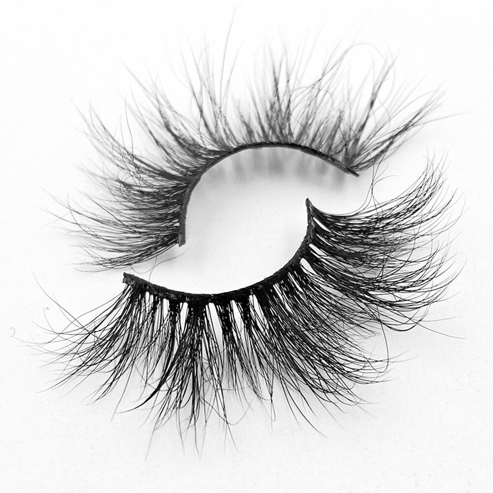 25mm 5D Cross Thick Mink Hair False Eyelashes #34-36