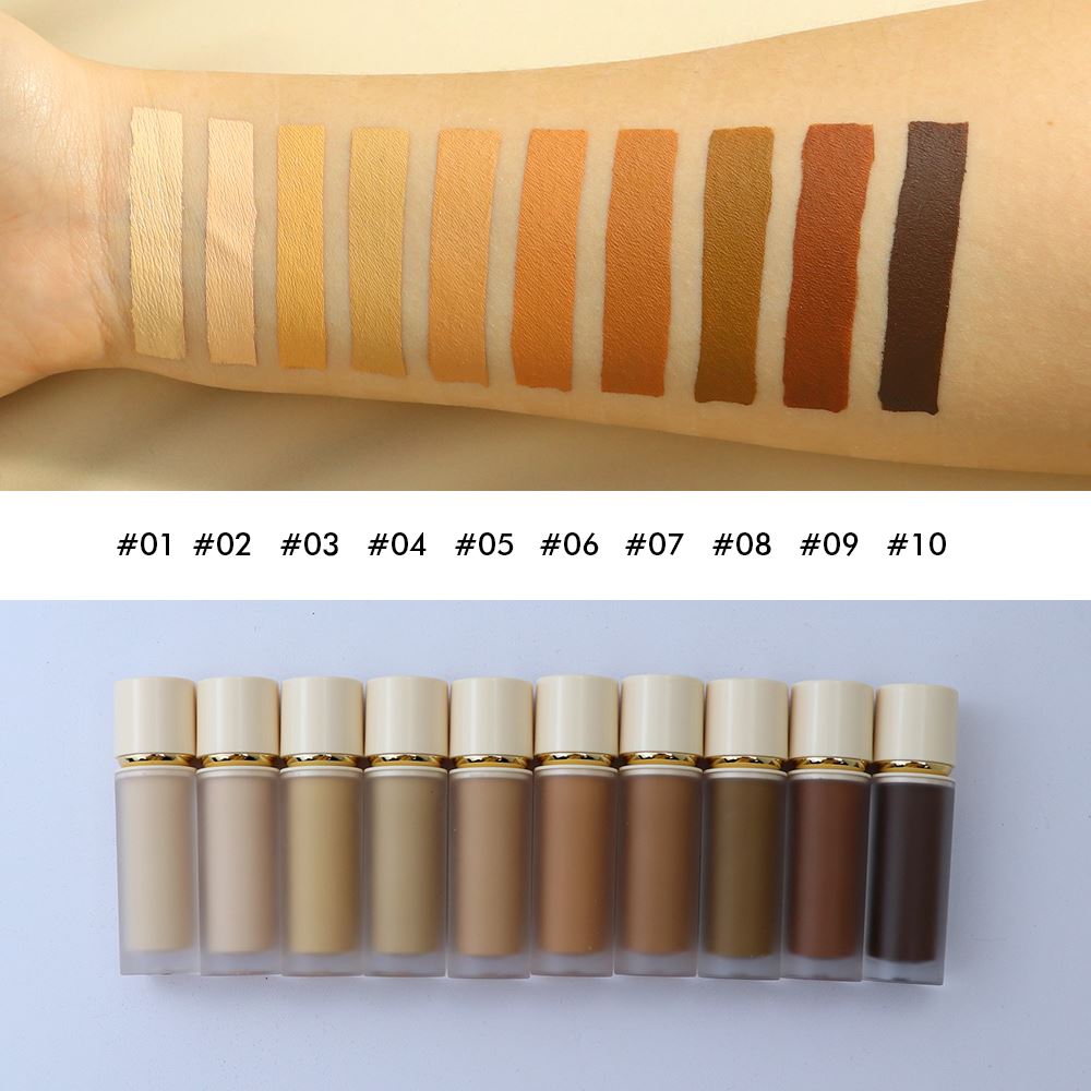 10 colors of creamy concealer