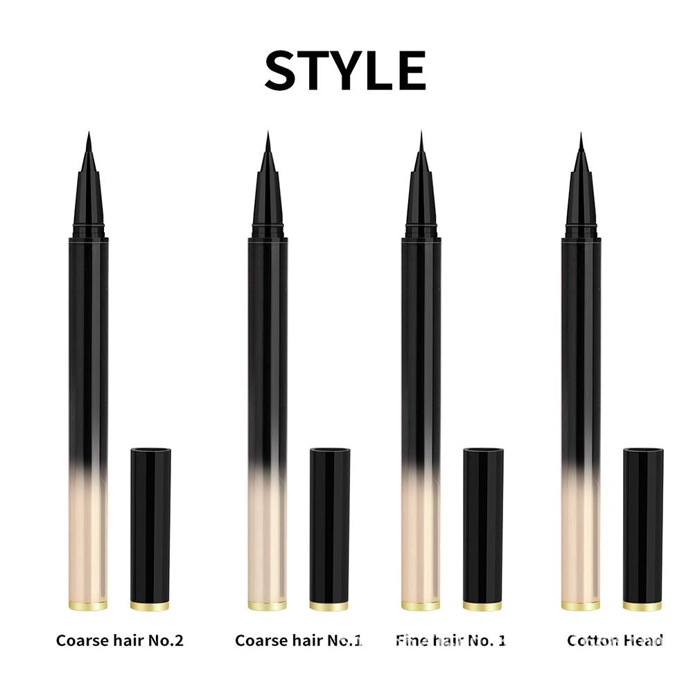 4 Colors Long-lasting Waterproof And Sweat-proof Black Liquid Eyeliner