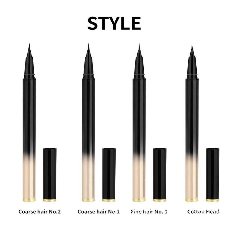 4 Colors Long-lasting Waterproof And Sweat-proof Black Liquid Eyeliner