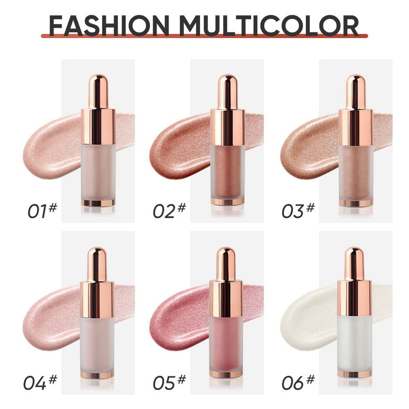 6 Color Liquid Highlight Liquid Eyeshadow