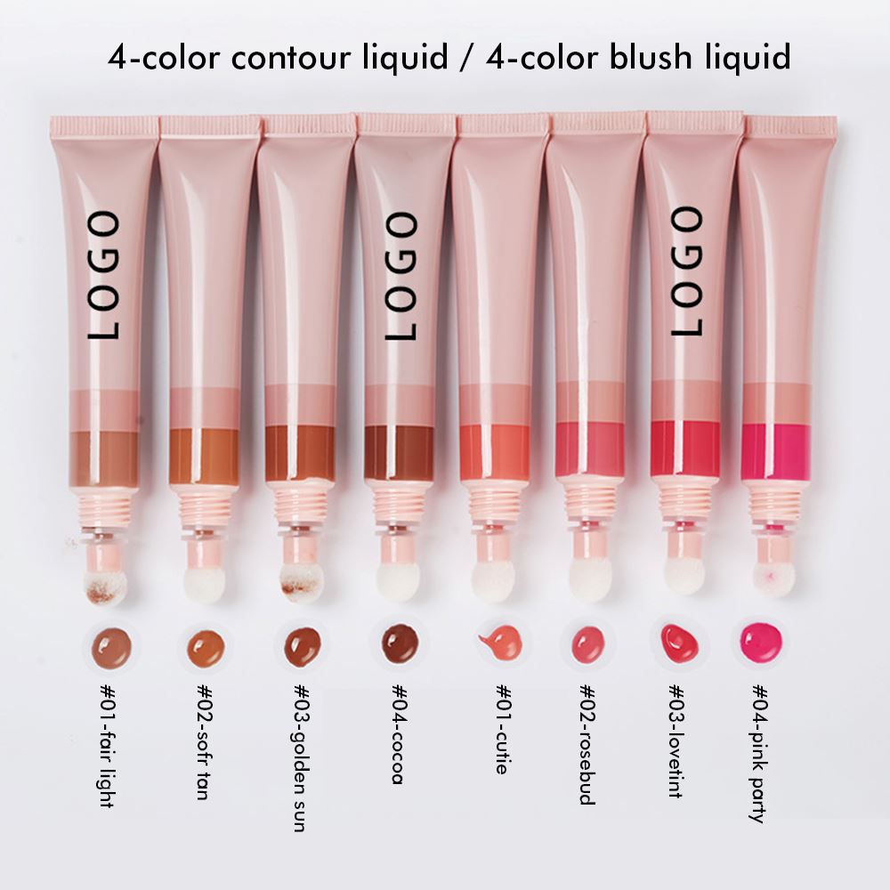 4-Color Blush Liquid / 4-color Contour Liquid