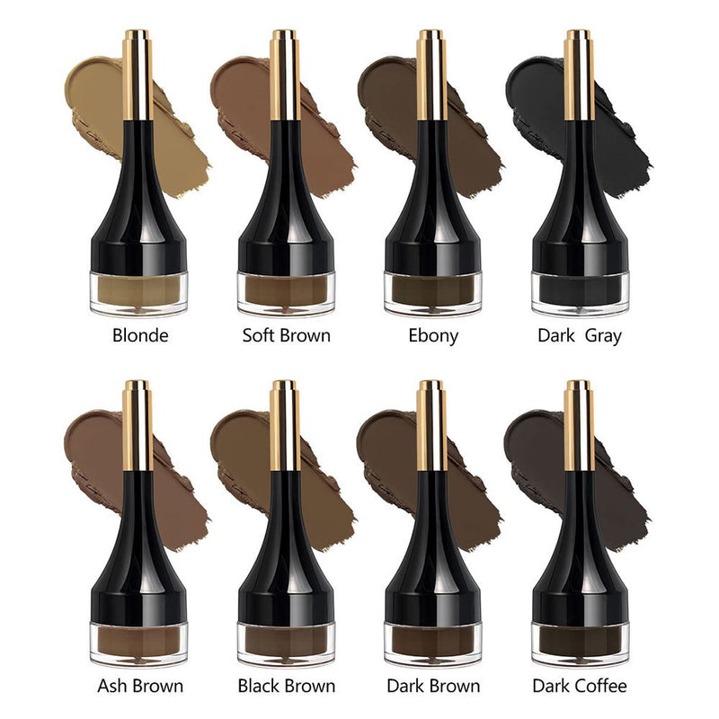8-Color Waterproof Eyebrow Dye Cream