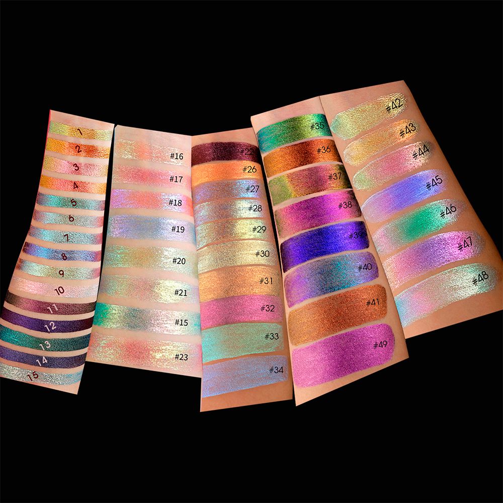 49 Color Chameleon Liquid Eyeshadow Waterproof Quick Drying【01-33】