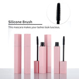 Pink Square Tube Neutral No Logo Long And Thick Waterproof Mascara