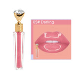 10 Colors Diamond Gold Lid Lip Gloss / Beauty Lipgloss Wholesale