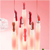 8 Colors Aluminum Alloy Head Moisturizing Lip Gloss