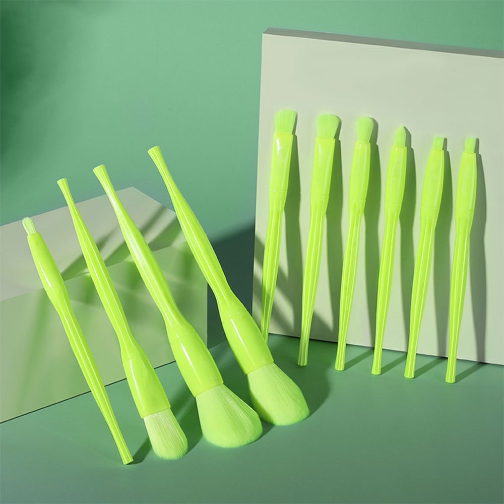 4 Styles, 10-Piece Makeup Brush Set