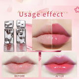 6 Colors Polypeptide Fruit Flavor Lip Glaze Lip Gloss