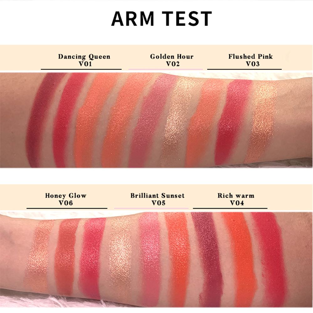 3 Layers Of Silky Cream Blush