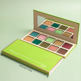 Lidschattenpalette mit 10 Farben