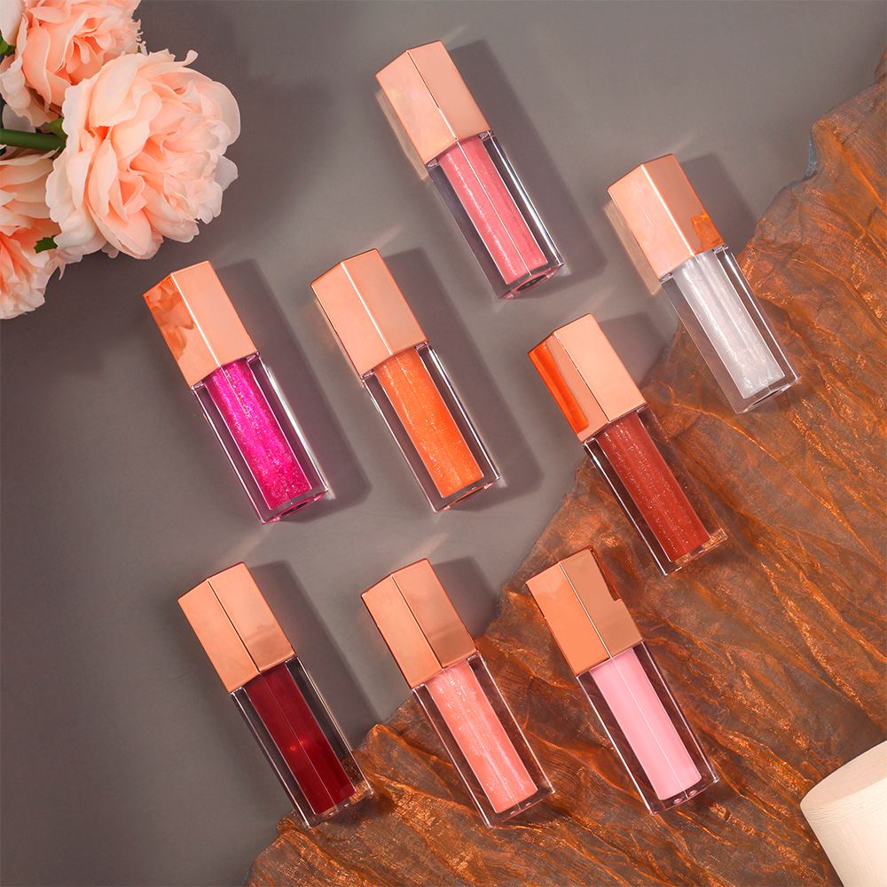 8 Colors Fruity Water Glass Lip Gloss
