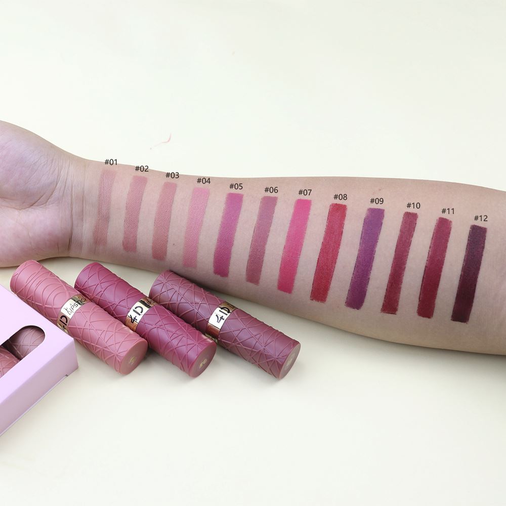 6-Piece Set Nude Matte Lipstick