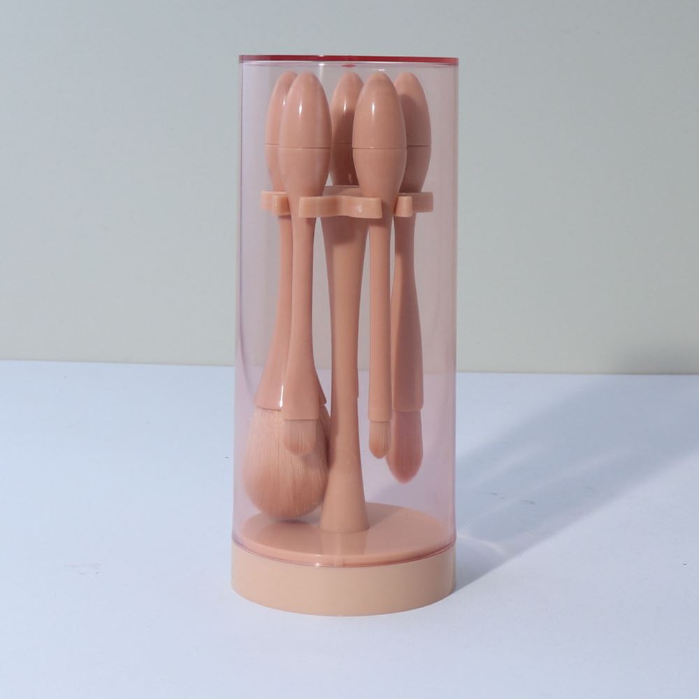 Small waist set of portable makeup brushes (5 pieces/bucket)