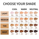 24 colors matte liquid foundation