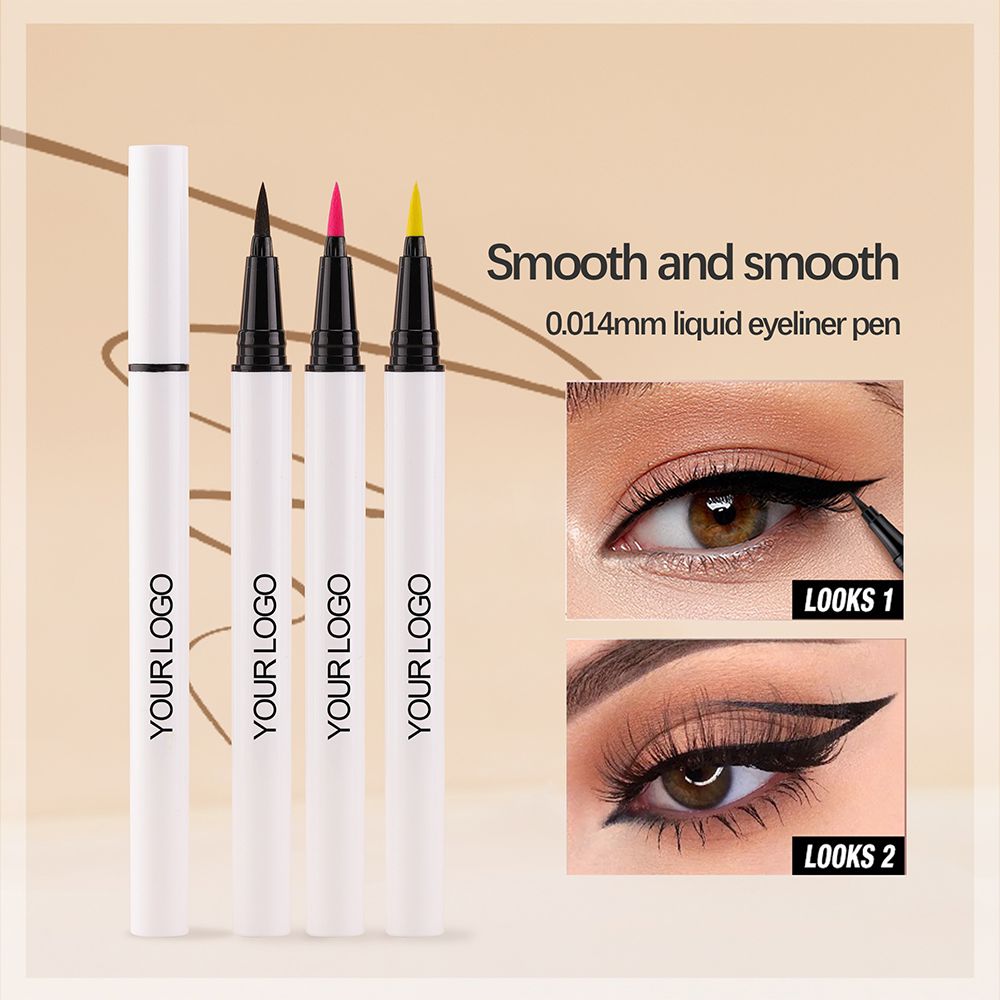 6 Colors Waterproof And Sweat-proof Liquid Eyeliner