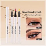 6 Colors Waterproof And Sweat-proof Liquid Eyeliner