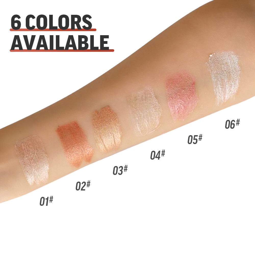 6 Color Liquid Highlight Liquid Eyeshadow