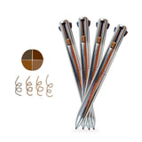 4-IN-1 BROW CONTOUR /Black/Dark brown/Medium brown/Soft brown