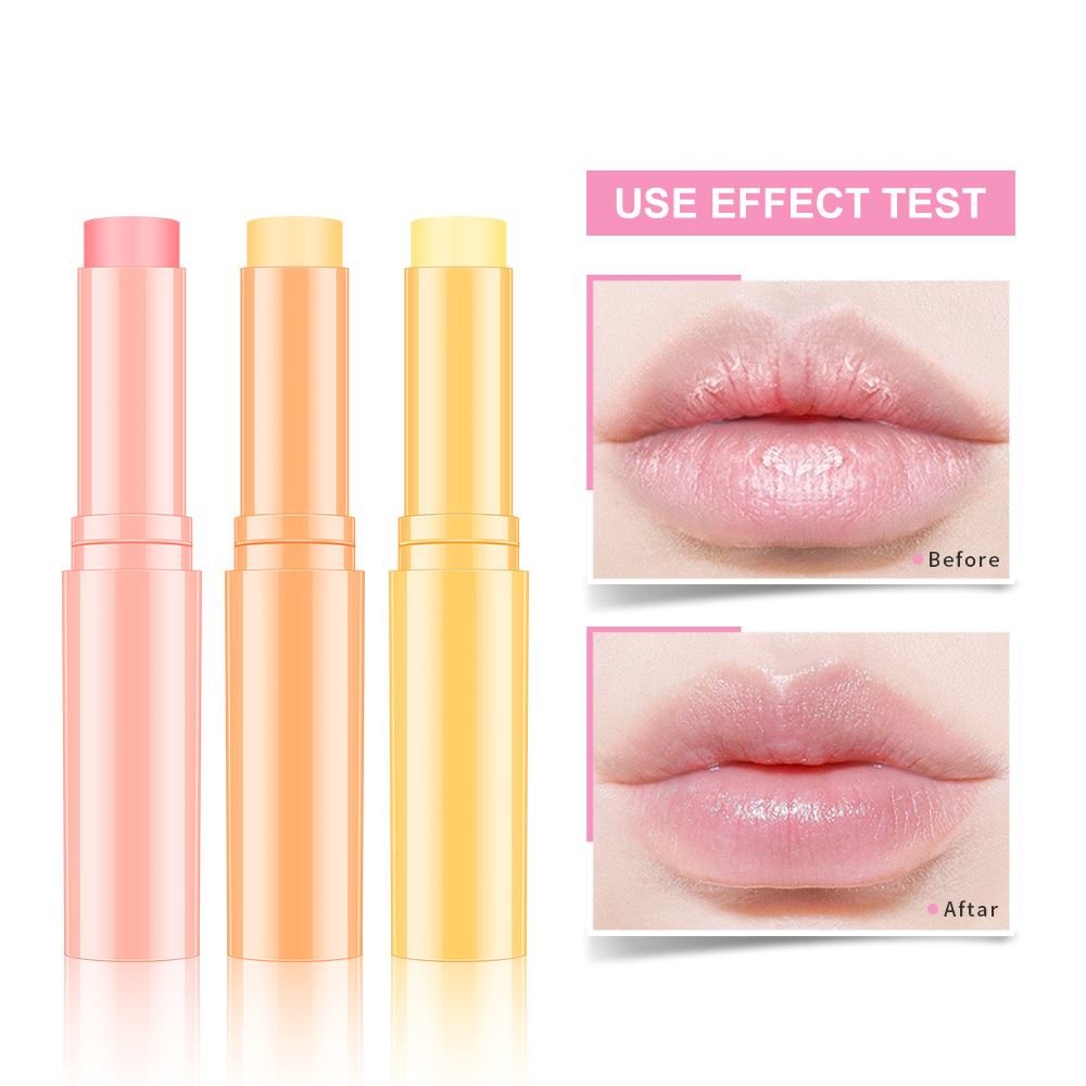 5 colors fruity lip balm