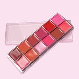 12 Color Lipstick Palette/Concealer Palette