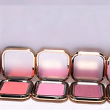 8 Colors Gold Box Blush Powder