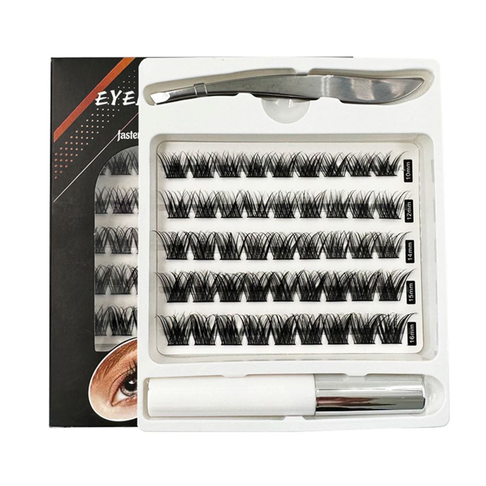 DIY Eyelash Set Curly Ultra Soft Single Cluster Eyelashes