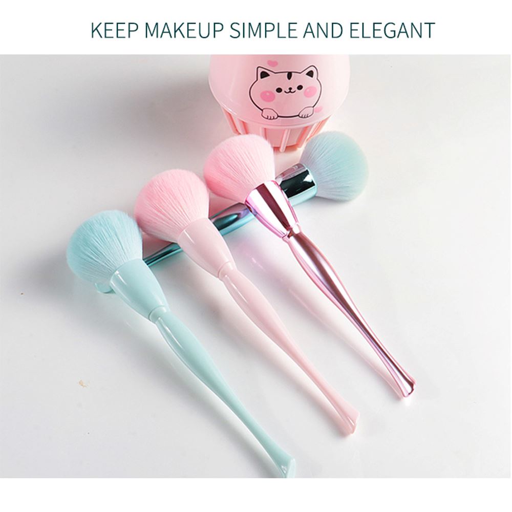 4 colors single extra large loose powder/cheek makeup brush