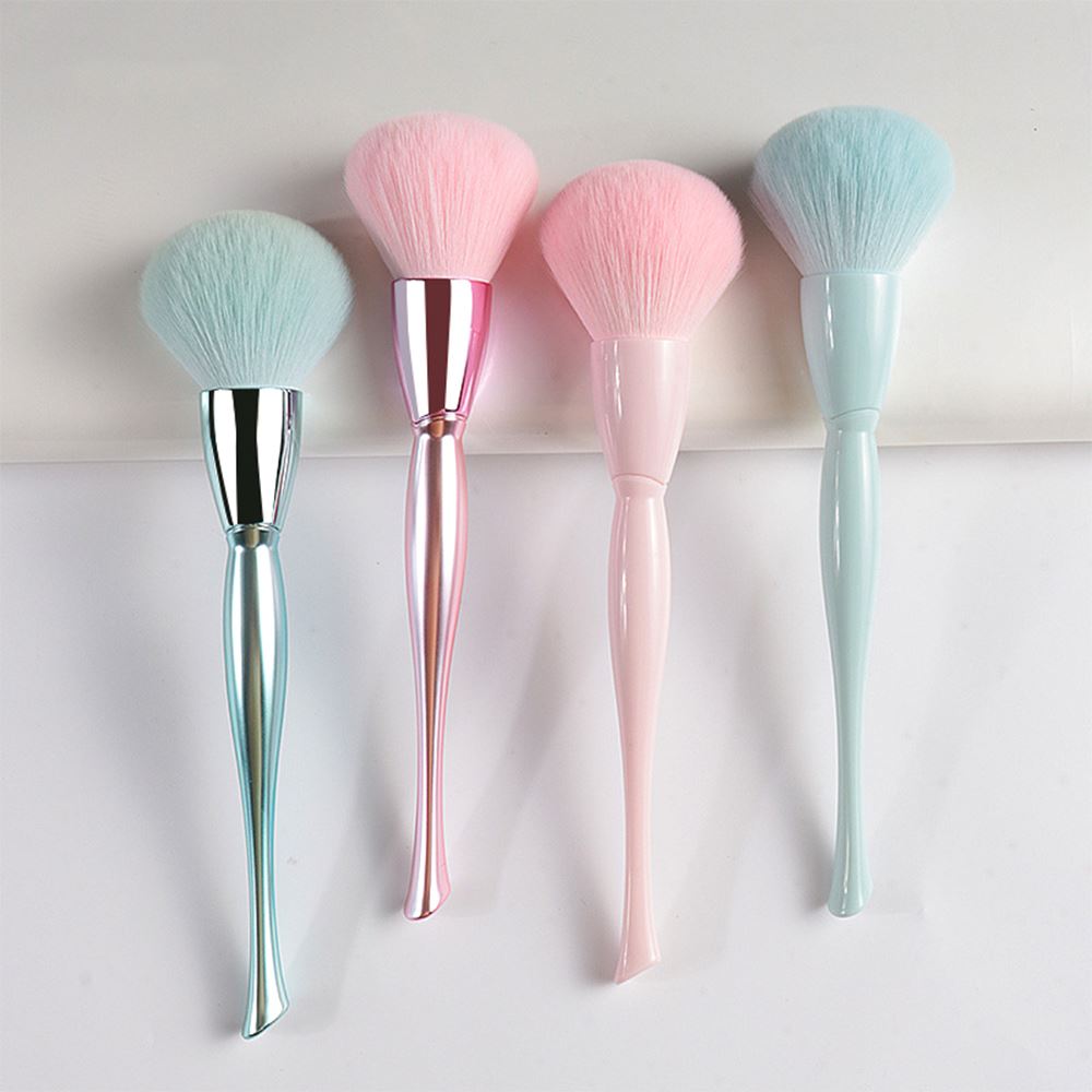 4 colors single extra large loose powder/cheek makeup brush