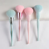 4 colors single extra large loose powder/cheek makeup brush