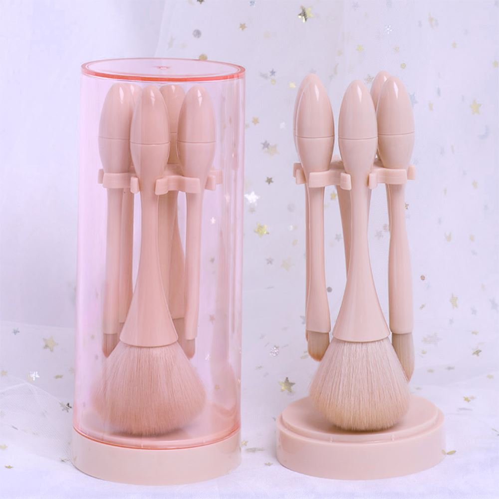 Small waist set of portable makeup brushes (5 pieces/bucket)