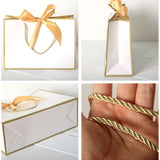 8 colors extra small ribbon gift bag/cosmetic bag/shopping bag 【30PCS】