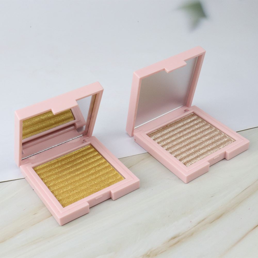 7 Colors Pink Box Single Color Highlight Brightening Glitter Powder